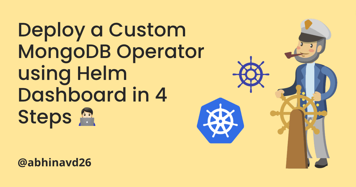 Deploying a custom Mongodb operator using Helm Charts