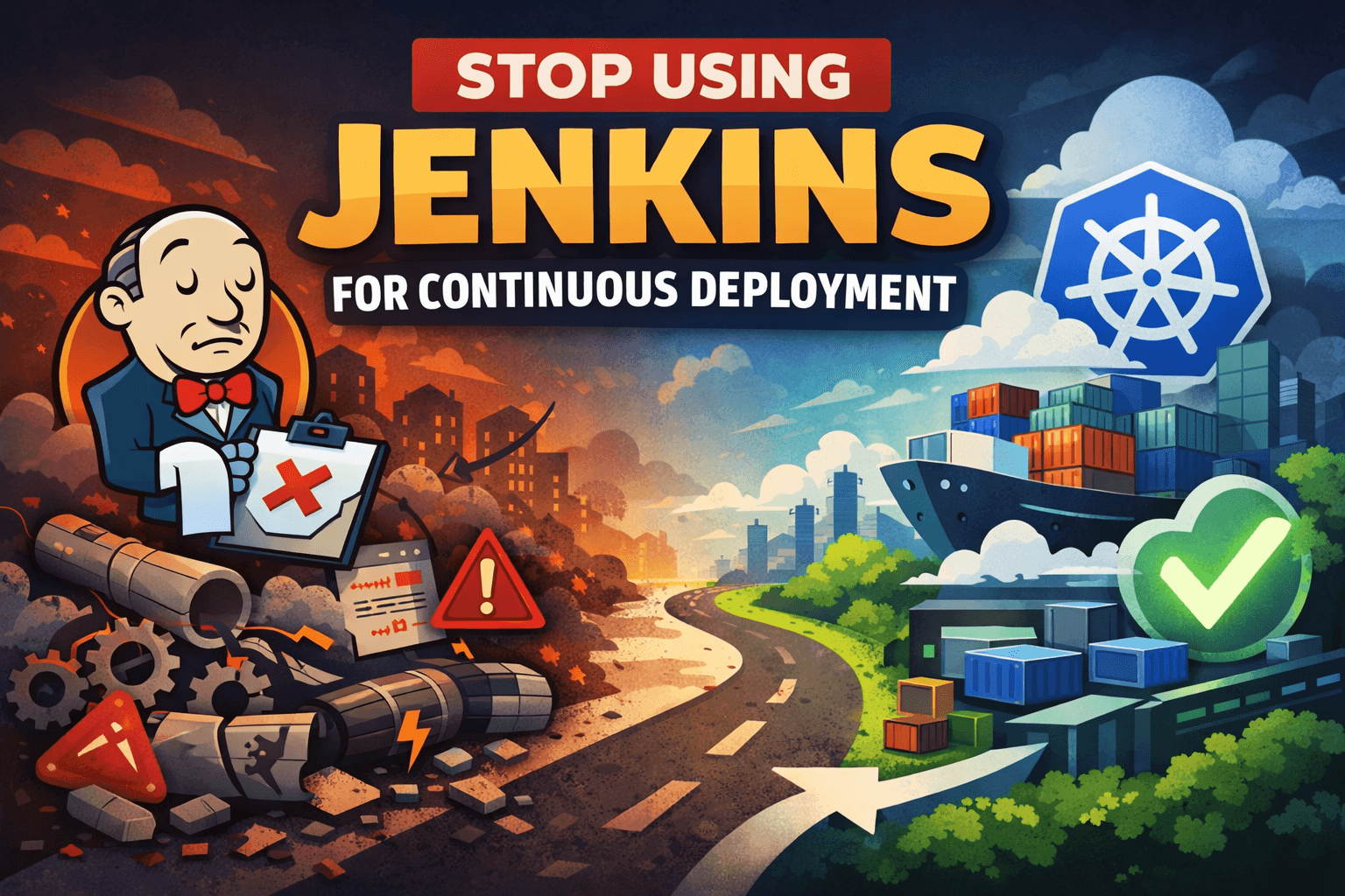 Stop Using Jenkins for Continuous Deployment
